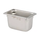 Vollrath 30942 Super Pan S/s 1/9 Size X 4" Food New. Price: $14.99.