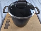 All-clad Stock Pot & Lid 8 Qt 7.6 Hard Anodized Aluminum Non-stick Induction Used. Price: $55.00.