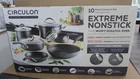 Cookware Set Premier Professional Non-stick 10-PIECE Circulon *new*. Price: $240.00.