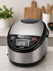 Tiger JAX-T18U-K 10 Cup Micom Rice Cooker Steamer Slow Black New. Price: $199.99.