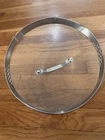 Calphalon Glass Lid W/ Stainless Steel Rim & Handle Replacement Used. Price: $14.97.