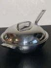 Wmf Stainless Steel Multiply Wok Adjustable Vented Lid 11 1/2" Used. Price: $69.00.