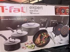 T-fal 12 Piece Set Non Stick, Expert Collection Induction, Even Heating New. Price: $89.00.