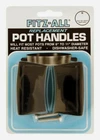 Fitz-all Pot Handles Replacement Tops Plastic Black Heat Resist Dishwasher 55710 New. Price: $11.50.