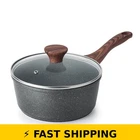 Sensarte Nonstick Saucepan With Lid, 1.5 Quarts, Induction Compatible New. Price: $41.99.