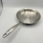 Tramontina Gourmet Tri-ply Clad Stainless Steel Frying Pan 8IN Silver Used. Price: $32.22.