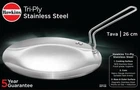 Hawkins Tri-ply Stainless Steel Induction Compatible Tava Cm SSTV26 Free Ship New. Price: $97.84.