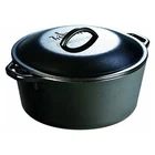 Lodge Cast Iron Dutch Oven, Dual Handles, Pre-seasoned Cooking Serving Pot, 5 Qt New. Price: $77.89.