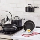 Brand New Cuisinart Smartnest Nonstick Aluminum 9-PIECE Set Black. Price: $79.83.