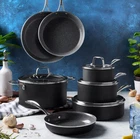Henckels Capri Ceramic 11-PIECE Cookware Set Nonstick Pfas-free Made In Italynew. Price: $327.79.