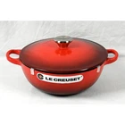 Le Creuset Marmite Round Dutch Oven #22 Cerise/cherry Red 3/4 Qt. Nwt New. Price: $190.00.