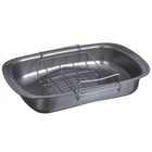 Goodcook Everyday Nonstick Quick-baste Roasting Pan Locking Rack Gray New. Price: $39.51.