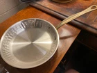 Nwot Mauviel M'elite Hammered 5-PLY Frying Pan With Brass Handle 8" Free Ship New. Price: $199.99.