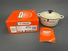 Le Creuset Signature Cast Iron 2 Quart Round Dutch Oven, Dune Beige -new W/box. Price: $175.00.