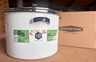 Granite Ware 21 Quart Water Bath Canner With Jar Rack & Lid (white) New. Price: $45.99.