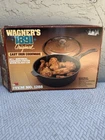 Wagner 1891 Original NO.1288 Cast Iron Chicken Fryer 10.5 Glass Lid Box Usa New. Price: $110.00.