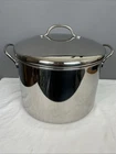 Farberware 16 Qt 18/10 Stainless Steel Stock Pot 0099 Thailand W/ Lid Used. Price: $85.00.