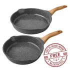 The Pioneer Woman Prairie Signature 2-PIECE Cast Aluminum 10" & 12" Fry Pan Set New. Price: $41.47.