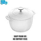 Staub Cast IRON1.5 Qt, Petite French Oven, Pure-white New. Price: $195.98.
