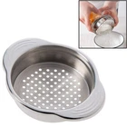 Stainless Steel Food Can Strainer Sieve Tuna Press Lid Oil Drainer , Unique N... New. Price: $14.59.