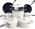Nuwave Lux 13PC Forged Lightweight Cookware Set Pfas Free Healthy G10 Duralon New. Price: $344.72.