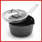 Calphalon Premier 3.5 Quart Sauce Pan Lid Hard-anodized Nonstick Cookware New. Price: $161.98.