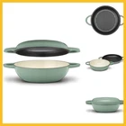 Cuisinart CI5528-2SG 2-IN-1 Multipurpose Set (4 Qt. All Pan & 11" Grill New. Price: $152.92.