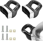 2 Pcs Pot Short Side Handles Replacement Metal Universal /, Black New. Price: $11.94.