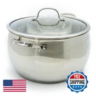 David Burke Prestige 16.5 Quart Stock Pot Lid New. Price: $104.98.