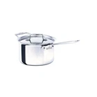 All-clad D5 5-PLY Stainless Steel Saucepan W/lid 3.7L New. Price: $254.64.