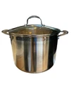 David Burke Elements Heavy Gauge Stainless Steel 16-QT Stockpot Used. Price: $75.99.