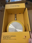 Nwb Caraway Nonstick Ceramic 3QT Sauce Pan With 8 Lid -marigold New. Price: $90.00.