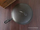 Vintage Birmingham Stove & Range #8 Cast Iron Skillet W Matching Cover Restored Used. Price: $119.00.