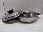 Townecraft Chef's Ware Skillet 11" T-304 Stainless Pan Egg Poacher Insert & Lid Used. Price: $248.99.