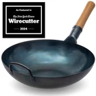 Yosukata Karbonstahl Woks & Wokpfannen - 34 Cm Voreingebrannter New. Price: $120.00.