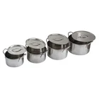 Amerihome SSTP4 8 Piece Stainless Steel Stock Pot Set New. Price: $44.07.