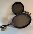 New! Hawok Cast Iron Skillet Pan Choose Style 9.5 In Fajita Or 6. Price: $59.99.