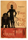 Star Wars Droides Noir Le Chat C-3PO R2D2 Poster Print Art A3 11.7X16.5 Mondo New. Price: $82.99.