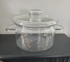 Princess House Heritage 4 Qt Glass Pot W/ Lid New. Price: $68.80.