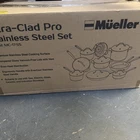 Mueller Pots And Pans Set 17-PIECE, Ultra-clad Pro Stainless Steel Cookware New. Price: $284.05.
