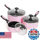 Saucepan Set With Lid 1QT 2QT 3QT Small Pots Kitchen Cookware New. Price: $72.40.