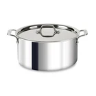 All-clad D3 3-PLY Stainless Steel Stockpot With Lid 8 Quart, Induction, Oven ... New. Price: $430.59.