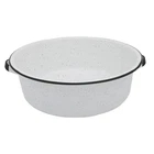 Granite Ware Porcelain Enamel Dish Pan 15 Qt Black/white New. Price: $68.96.