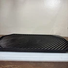 Nordic Pro Cast Ware 2-BURNER Reversible Grill Griddle, 19.5 By 10.5 Inch Usa Used. Price: $26.62.