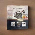 Vinchef Nonstick Deep Frying Saute With Lid, 12IN/5.5QT Pan, German New. Price: $55.00.