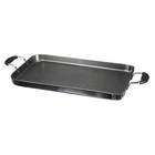 T-fal Specialty Nonstick Double Burner Griddle 18 Inch Oven Safe In, Black New. Price: $113.27.