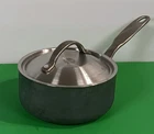 Calphalon Quart Hard Anodized Nonstick Sauce Pan With Lid 8701 Used. Price: $28.99.