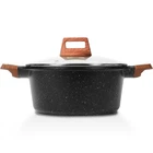 Eslite Life Nonstick Stock Pot With Lid, 3 Quart Granite Casserole Small Soup New. Price: $66.07.
