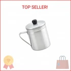 Imusa 1.5 Quart Aluminum Grease Dispenser, Silver New. Price: $15.22.