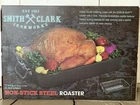 Smith & Clarks Ironworks - Non Stick Steel Heavy Duty Turkey Roaster Pan /rack New. Price: $12.97.